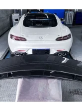 Carbonado CFRP RZS Style Trunk Spoiler for Mercedes Benz AMG GT/GTS/GTC 2015-2020                                     - CF8508RZS-W - Image 8