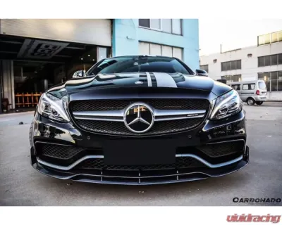 Carbonado CFRP BR Style Front Lip for Mercedes Benz C63/S AMG Coupe W205 2015-2018 - CF8509BRS.FL