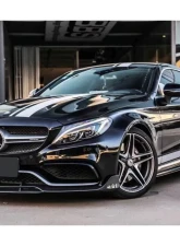 Carbonado CFRP BR Style Front Lip for Mercedes Benz C63/S AMG Coupe W205 2015-2018                                     - CF8509BRS.FL - Image 13