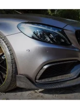 Carbonado CFRP BR Style Front Lip for Mercedes Benz C63/S AMG Coupe W205 2015-2018                                     - CF8509BRS.FL - Image 6