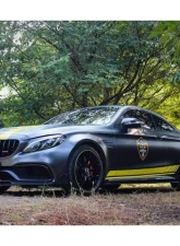 Carbonado CFRP BR Style Front Lip for Mercedes Benz C63/S AMG Coupe W205 2015-2018                                     - CF8509BRS.FL - Image 9