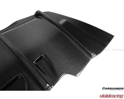 Carbonado CFRP PS Style Rear Diffuser Mercedes Benz C63 | S AMG Coupe W205 2015-2018 - CF8509PSM.RD