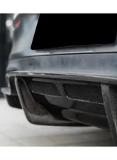 Carbonado CFRP PS Style Rear Diffuser Mercedes Benz C63 | S AMG Coupe W205 2015-2018                                     - CF8509PSM.RD - Image 6