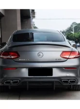 Carbonado CFRP PS Style Rear Diffuser Mercedes Benz C63 | S AMG Coupe W205 2015-2018                                     - CF8509PSM.RD - Image 8