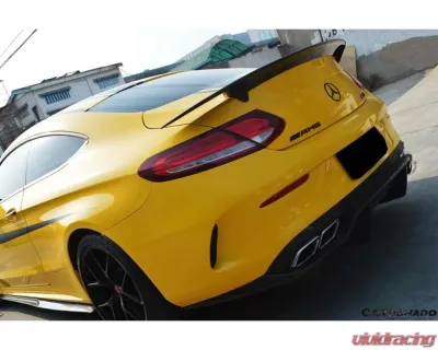 Carbonado CFRP PS Style Rear Diffuser Mercedes Benz C63 | S AMG Coupe W205 2015-2018 - CF8509PSM.RD