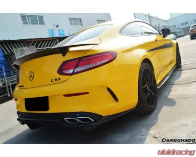 Carbonado CFRP PS Style Side Skirts Mercedes Benz C-Class W205 Coupe 2015-2021 - CF8509PSM.SS