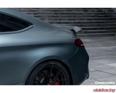 Carbonado CFRP RT-II Style Trunk Spoiler for Mercedes Benz C-Class W205 Coupe 2015-2021 - CF8509RT-2.TS