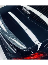 Carbonado CFRP RT Style Trunk Spoiler for Mercedes Benz S Class W222 Sedan 2014-2020                                     - CF8510RT-TS - Image 4