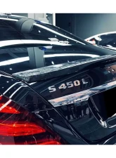 Carbonado CFRP RT Style Trunk Spoiler for Mercedes Benz S Class W222 Sedan 2014-2020                                     - CF8510RT-TS - Image 9