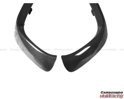 Carbonado CFRP OEM Style Front Canards Mercedes Benz AMG GT63 | S 4Door Coupe X290 2019+ - CF8512OE-FBCRD
