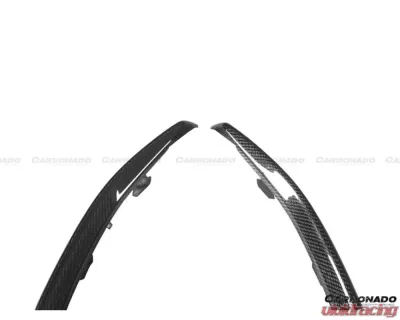 Carbonado CFRP OEM Style Front Canards Mercedes Benz AMG GT63 | S 4Door Coupe X290 2019+ - CF8512OE-FBCRD
