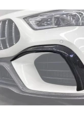 Carbonado CFRP OEM Style Front Canards Mercedes Benz AMG GT63 | S 4Door Coupe X290 2019+                                     - CF8512OE-FBCRD - Image 6