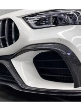 Carbonado CFRP OEM Style Front Canards Mercedes Benz AMG GT63 | S 4Door Coupe X290 2019+                                     - CF8512OE-FBCRD - Image 8