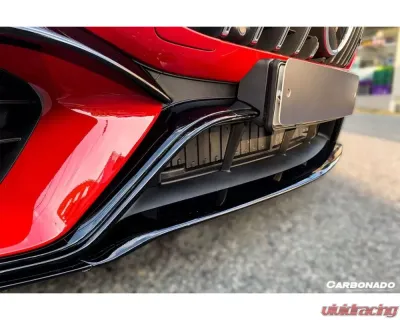 Carbonado Carbon Fiber OEM Style Middle Front Lip for Mercedes Benz AMG GT63/S 2019+ - CF8512OE-FL-2