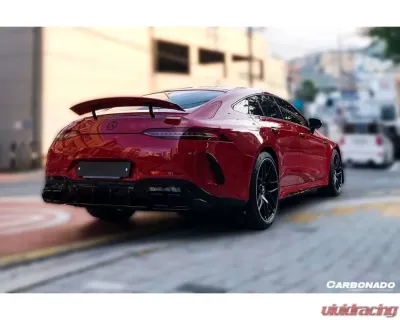 Carbonado FGCF OEM Style Rear Canards Mercedes Benz AMG GT63 | S 4Door Coupe X290 2019+ - FGCF8512OE-RBCRD