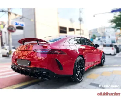 Carbonado FGCF OEM Style Rear Canards Mercedes Benz AMG GT63 | S 4Door Coupe X290 2019+ - FGCF8512OE-RBCRD