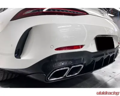 Carbonado FGCF OEM Style Rear Canards Mercedes Benz AMG GT63 | S 4Door Coupe X290 2019+ - FGCF8512OE-RBCRD