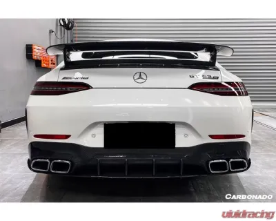 Carbonado CFRP OEM Style Rear Diffuser Mercedes Benz AMG GT63 | S 4Door Coupe X290 2019+ - CF8512OE-RD