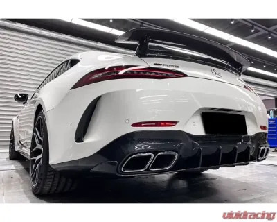 Carbonado CFRP OEM Style Rear Diffuser Mercedes Benz AMG GT63 | S 4Door Coupe X290 2019+ - CF8512OE-RD