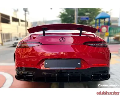 Carbonado CFRP OEM Style Rear Diffuser Mercedes Benz AMG GT63 | S 4Door Coupe X290 2019+ - CF8512OE-RD