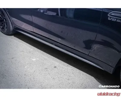 Carbonado CFRP OEM Style Side Skirts Mercedes Benz AMG GT63 | S 4Door Coupe X290 2019+ - CF8512OE-SS