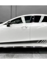Carbonado CFRP OEM Style Side Skirts Mercedes Benz AMG GT63 | S 4Door Coupe X290 2019+                                     - CF8512OE-SS - Image 6