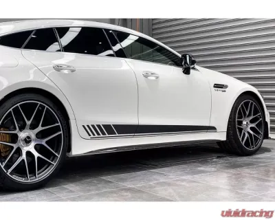 Carbonado CFRP OEM Style Side Skirts Mercedes Benz AMG GT63 | S 4Door Coupe X290 2019+ - CF8512OE-SS