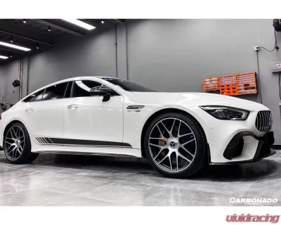 Carbonado CFRP OEM Style Side Skirts Mercedes Benz AMG GT63 | S 4Door Coupe X290 2019+ - CF8512OE-SS