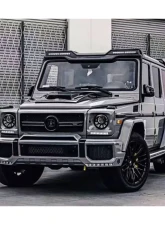Carbonado CFRP BR Style Hood Scoope Mercedes Benz G-Class W464 G-Wagen 2019-2021                                     - CF8516BRS-HS - Image 11
