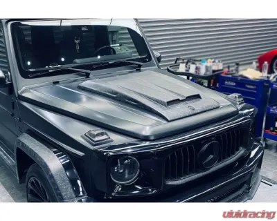 Carbonado CFRP BR Style Hood Scoope Mercedes Benz G-Class W464 G-Wagen 2019-2021 - CF8516BRS-HS