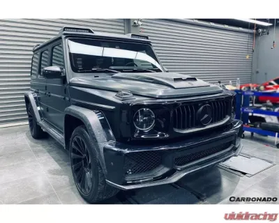 Carbonado CFRP BR Style Hood Scoope Mercedes Benz G-Class W464 G-Wagen 2019-2021 - CF8516BRS-HS