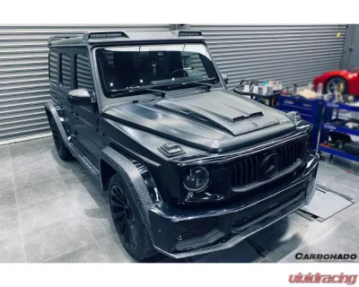 Carbonado CFRP BR Style Hood Scoope Mercedes Benz G-Class W464 G-Wagen 2019-2021 - CF8516BRS-HS