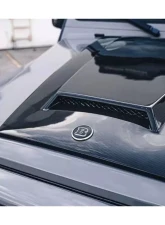 Carbonado CFRP BR Style Hood Scoope Mercedes Benz G-Class W464 G-Wagen 2019-2021                                     - CF8516BRS-HS - Image 6