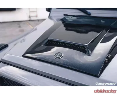 Carbonado CFRP BR Style Hood Scoope Mercedes Benz G-Class W464 G-Wagen 2019-2021 - CF8516BRS-HS