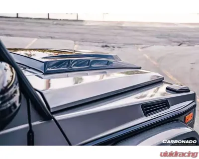 Carbonado CFRP BR Style Hood Scoope Mercedes Benz G-Class W464 G-Wagen 2019-2021 - CF8516BRS-HS