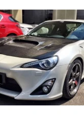 Carbonado FRP STI Style Hood Scion | Toyota | Subaru 2012-2020                                     - 8876STI.H - Image 5