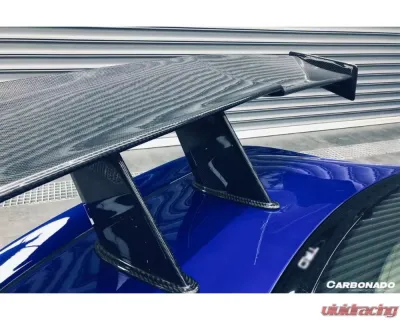Carbonado CFRP VTX Style Trunk Spoiler for Scion FRS, Toyota GT86, Subaru BRZ 2012-2020 - CF8877VTX-W