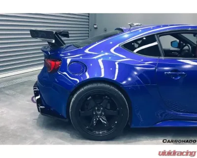 Carbonado CFRP VTX Style Trunk Spoiler for Scion FRS, Toyota GT86, Subaru BRZ 2012-2020 - CF8877VTX-W