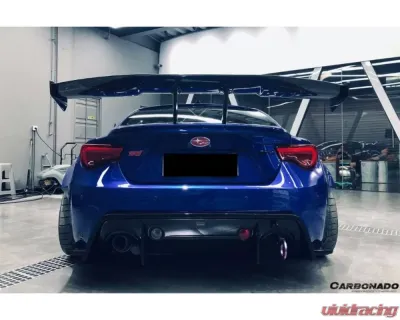 Carbonado CFRP VTX Style Trunk Spoiler for Scion FRS, Toyota GT86, Subaru BRZ 2012-2020 - CF8877VTX-W