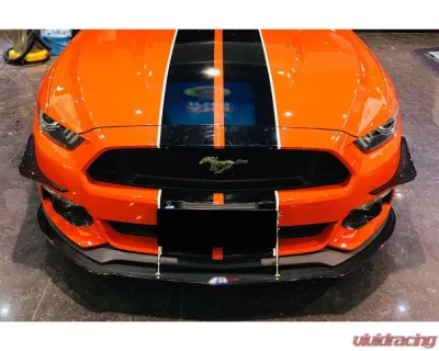 Carbonado CFRP APR Style Front Lip Underboard Ford Mustang 2014-2017 - CF8992APR-FL