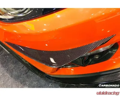 Carbonado CFRP APR Style Front Lip Underboard Ford Mustang 2014-2017 - CF8992APR-FL