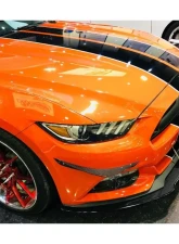 Carbonado CFRP APR Style Front Lip Underboard Ford Mustang 2014-2017                                     - CF8992APR-FL - Image 8