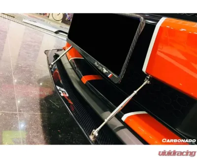 Carbonado CFRP APR Style Front Lip Underboard Ford Mustang 2014-2017 - CF8992APR-FL