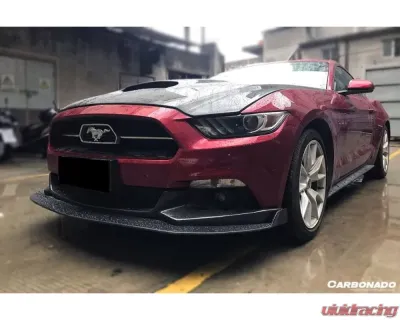 Carbonado Carbonado CFRP HY Style Front Lip for Ford Mustang 2014-2017 - CF8992HY.FL