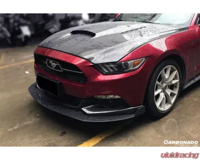 Carbonado Carbonado CFRP HY Style Front Lip for Ford Mustang 2014-2017 - CF8992HY.FL