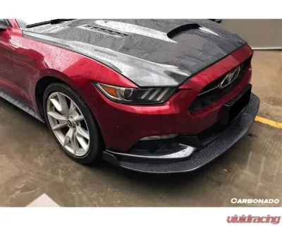 Carbonado Carbonado CFRP HY Style Front Lip for Ford Mustang 2014-2017 - CF8992HY.FL