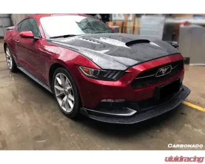 Carbonado Carbonado CFRP HY Style Front Lip for Ford Mustang 2014-2017 - CF8992HY.FL