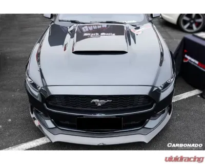 Carbonado CFRP RSH Style Front Lip for Ford Mustang 2014-2017 - CF8992RSH.FL