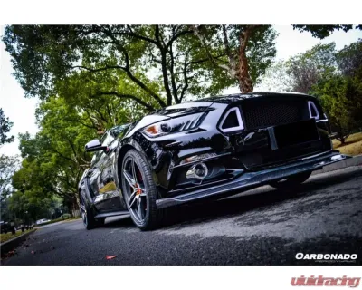 Carbonado CFRP RSH Style Front Lip for Ford Mustang 2014-2017 - CF8992RSH.FL