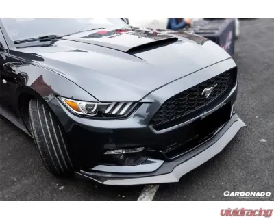 Carbonado CFRP RSH Style Front Lip for Ford Mustang 2014-2017 - CF8992RSH.FL